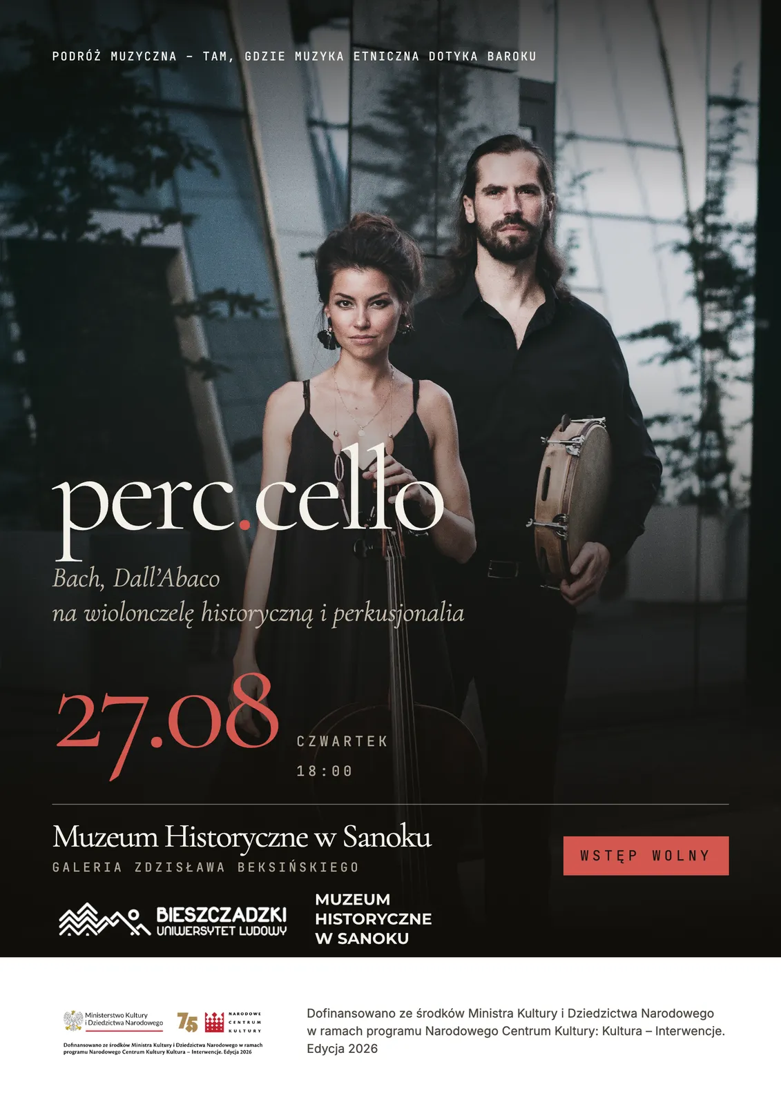 Koncert 27.08 Sanok - plakat